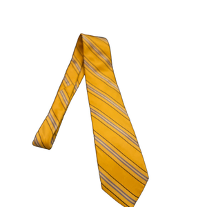 Michael Kors‎ Gold and Blue Striped Tie